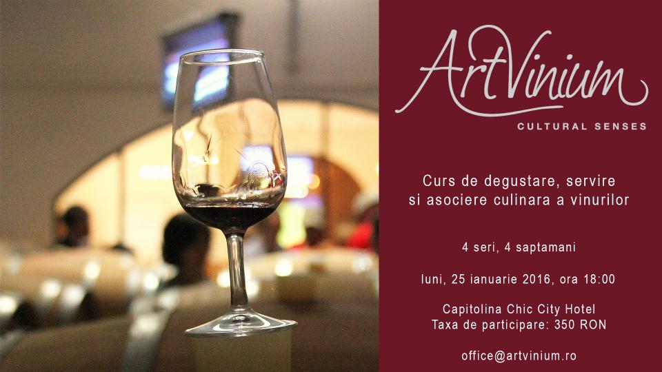 Wine tasting, serving and paring introductory course