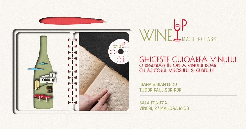 Ghicește culoarea vinului!  O degustare în orb a vinului  doar cu ajutorul mirosului și gustului.