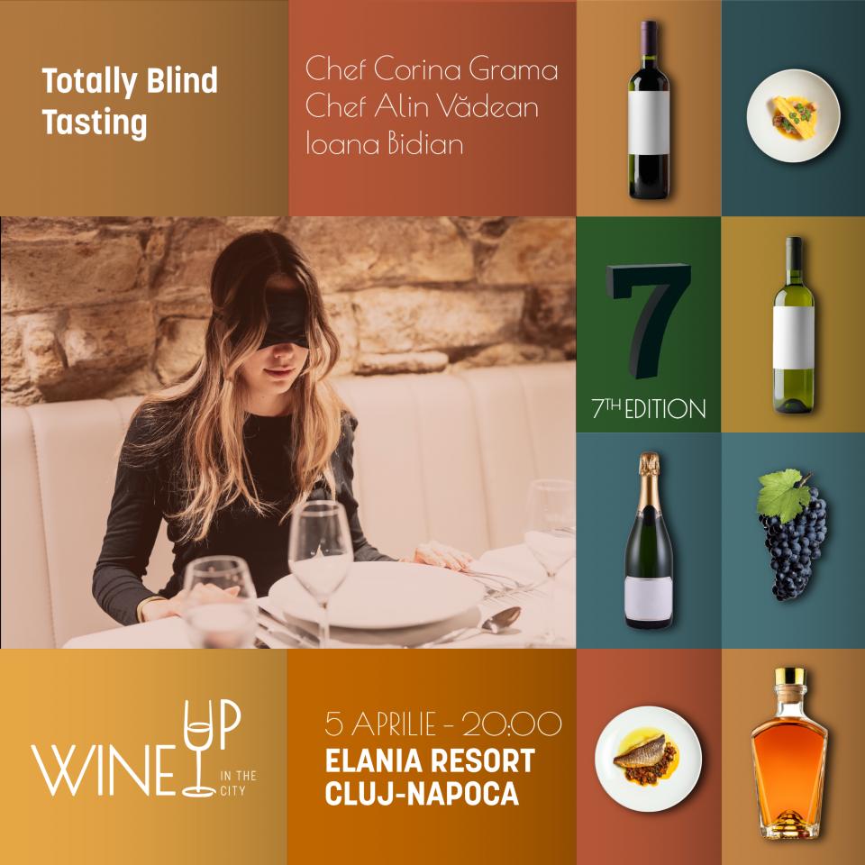 Totally Blind Tasting, Chef Corina Grama, Chef Alin Vădean, Wine Expert Ioana Bidian