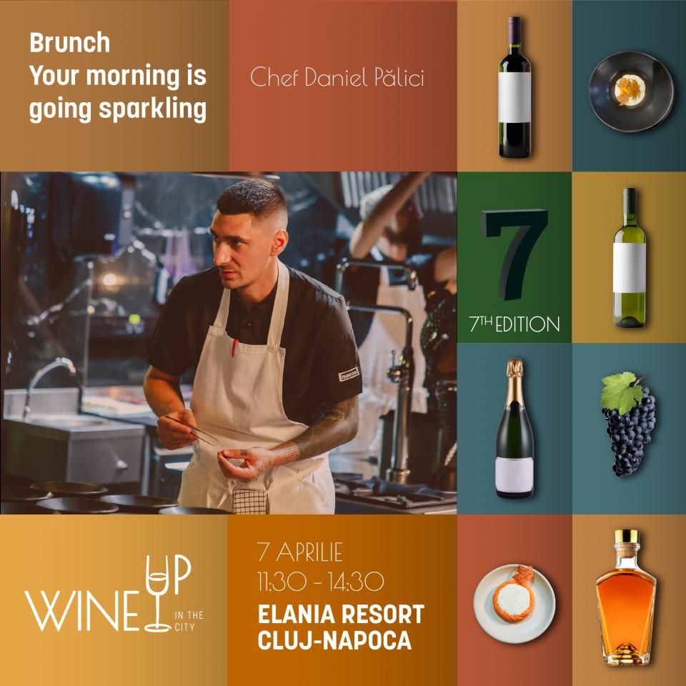 Brunch: Your morning in going sparkling, Chef Daniel Pălici